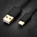 USB 2.0 Type A Mâle à USB 3.1 Type C Mâle ( 2m ) NOIR